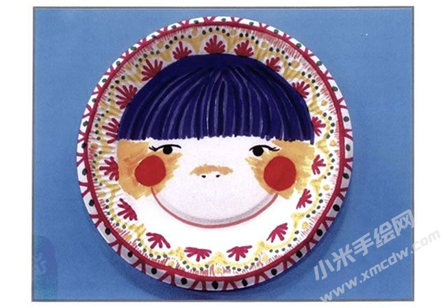 美麗的盤子趣味創(chuàng)意創(chuàng)作步驟04.jpg