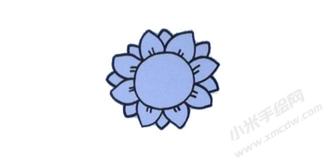 向日葵簡(jiǎn)筆畫(huà)繪制步驟01.jpg