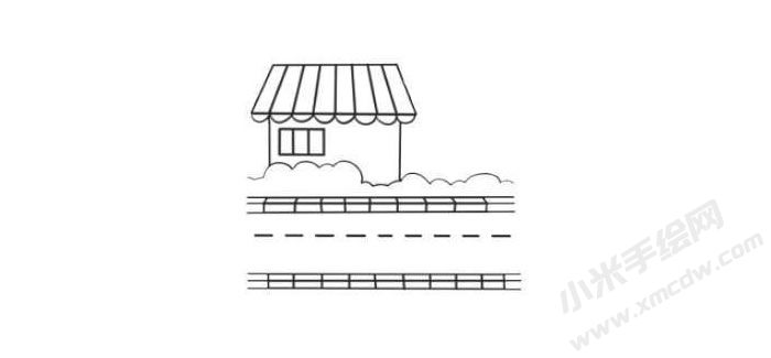 街道簡(jiǎn)筆畫(huà)繪制步驟08.jpg