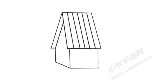木屋簡(jiǎn)筆畫繪制步驟03.jpg