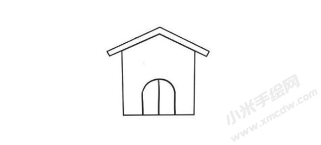 教堂簡(jiǎn)筆畫繪制步驟02.jpg