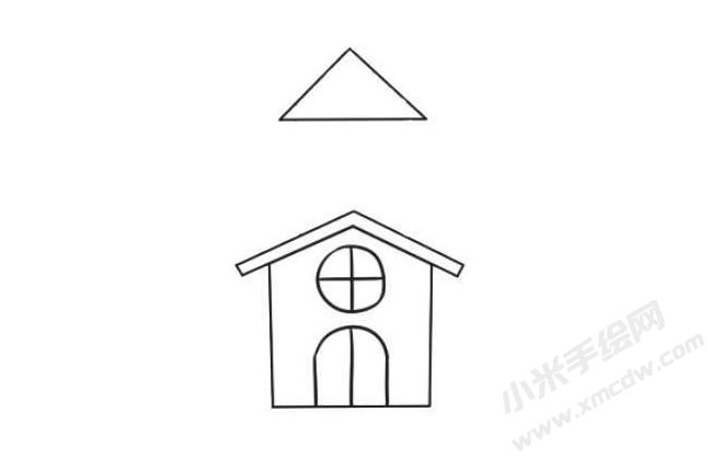 教堂簡(jiǎn)筆畫繪制步驟04.jpg