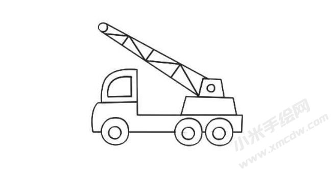 吊車簡(jiǎn)筆畫繪制步驟08.jpg