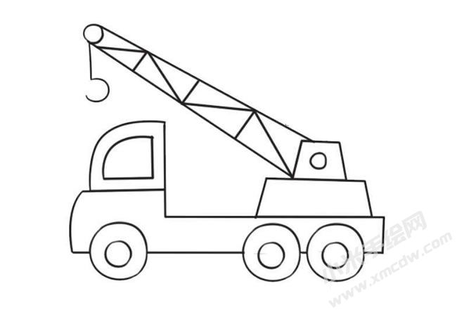 吊車簡(jiǎn)筆畫繪制步驟09.jpg