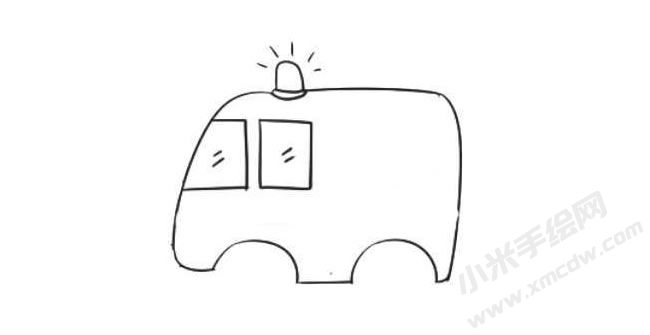 救護(hù)車簡(jiǎn)筆畫繪制步驟04.jpg