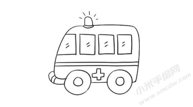 救護(hù)車簡(jiǎn)筆畫繪制步驟08.jpg