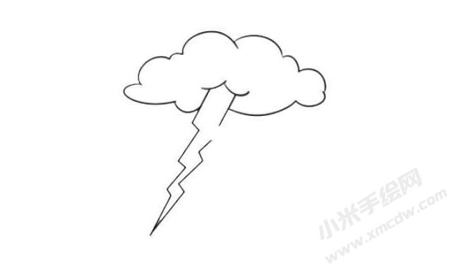 雷電簡(jiǎn)筆畫(huà)繪制步驟05.jpg