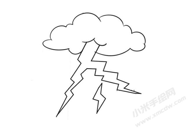 雷電簡(jiǎn)筆畫(huà)繪制步驟09.jpg