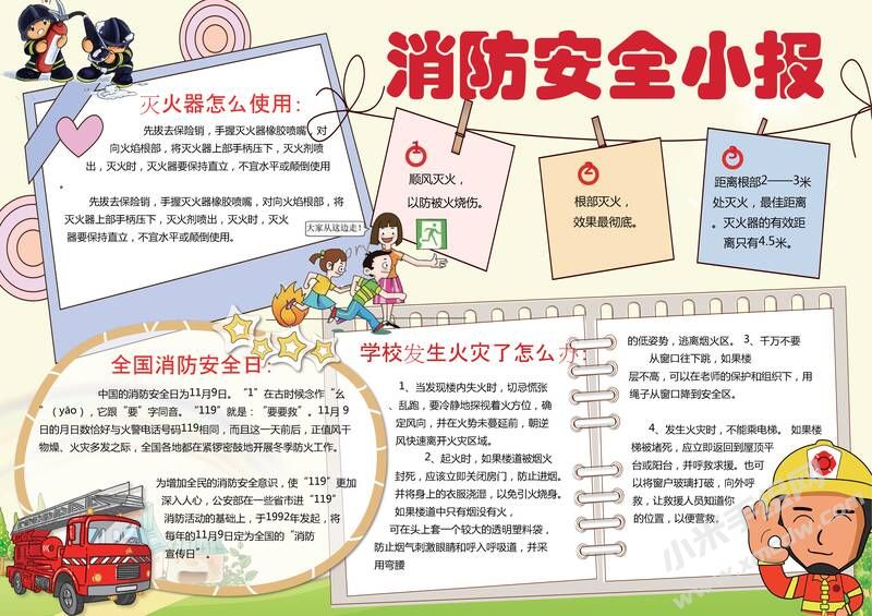 消防安全小報(bào)手抄報(bào)模板05.jpeg
