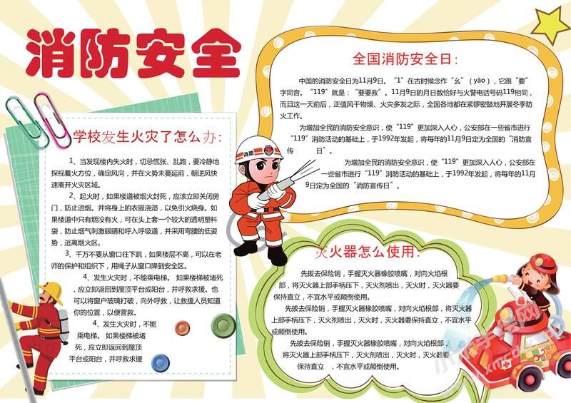 消防安全手抄報模板05.jpeg