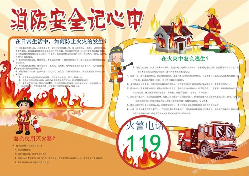 消防安全記心中手抄報(bào)模板01.jpeg