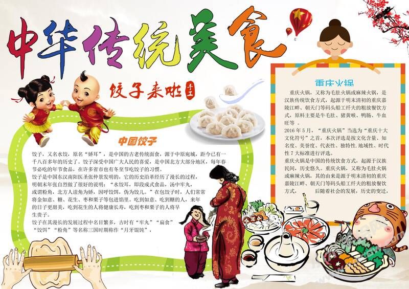 中華傳統(tǒng)美食手抄報(bào)模板01.jpg