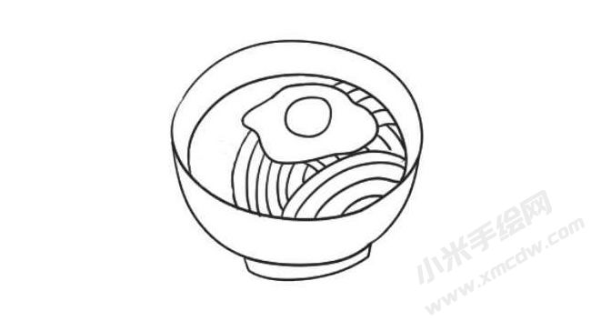 主食面條簡(jiǎn)筆畫繪制步驟07.jpg