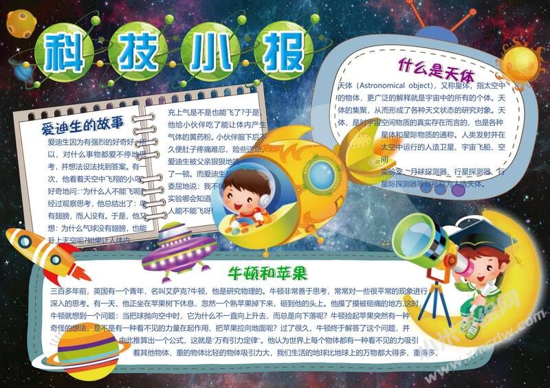 科技小報(bào)手抄報(bào)模板03.jpg