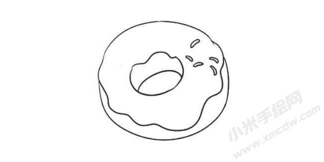 甜甜圈簡(jiǎn)筆畫繪制步驟05.jpg