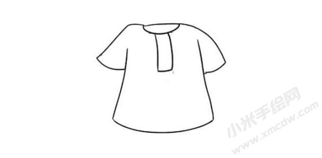 女性上衣簡(jiǎn)筆畫繪制步驟04.jpg