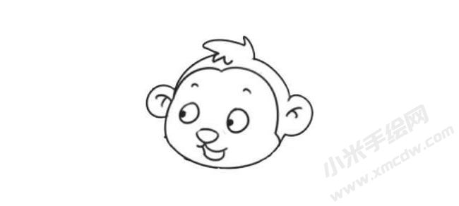 猴子簡(jiǎn)筆畫法步驟03.jpg