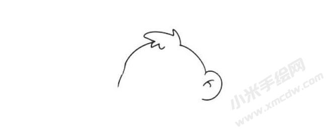 猴子簡(jiǎn)筆畫法步驟01.jpg
