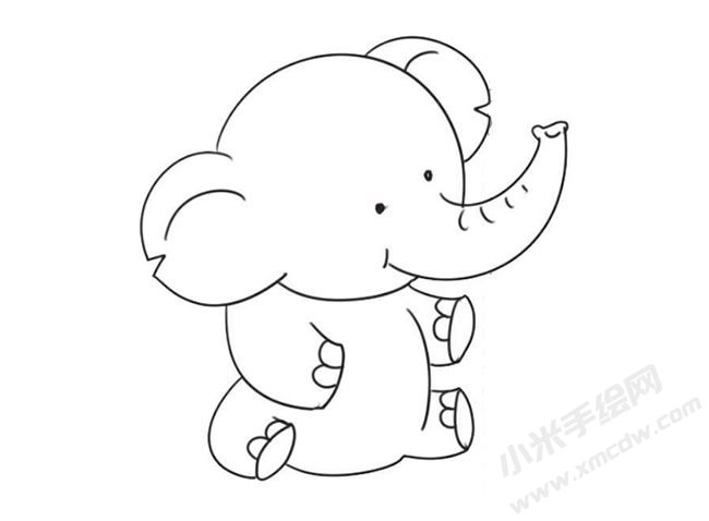 小象簡(jiǎn)筆畫(huà)法步驟09.jpg