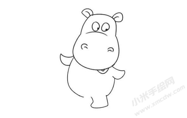 河馬簡(jiǎn)筆畫(huà)法步驟08.jpg
