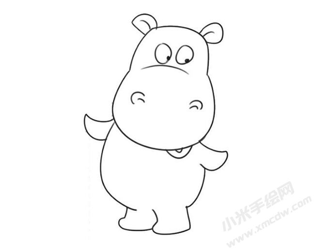 河馬簡(jiǎn)筆畫(huà)法步驟09.jpg