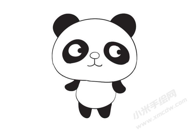 熊貓簡(jiǎn)筆畫(huà)法步驟09.jpg