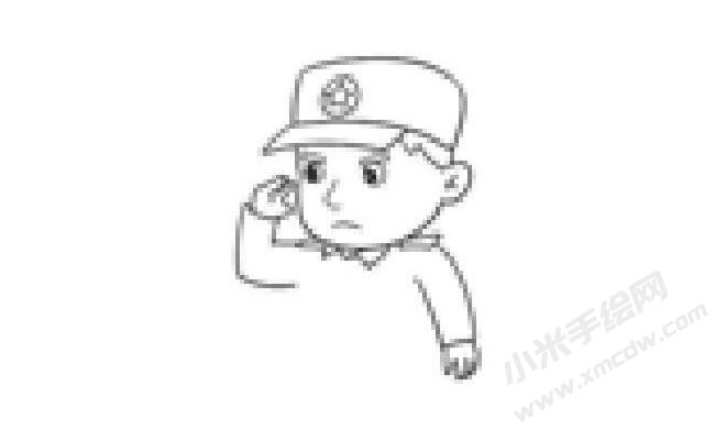 軍人簡筆畫法步驟06.jpg