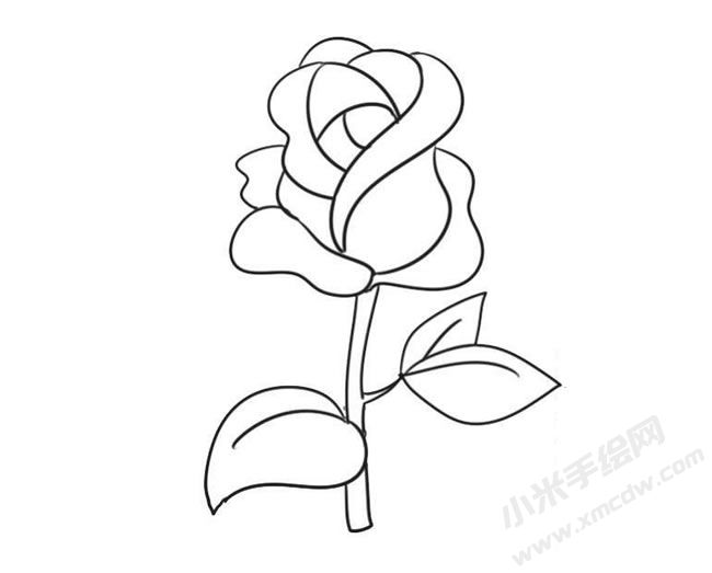 玫瑰簡筆畫法步驟09.jpg