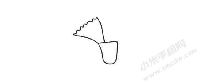 康乃馨簡(jiǎn)筆畫法步驟02.jpg