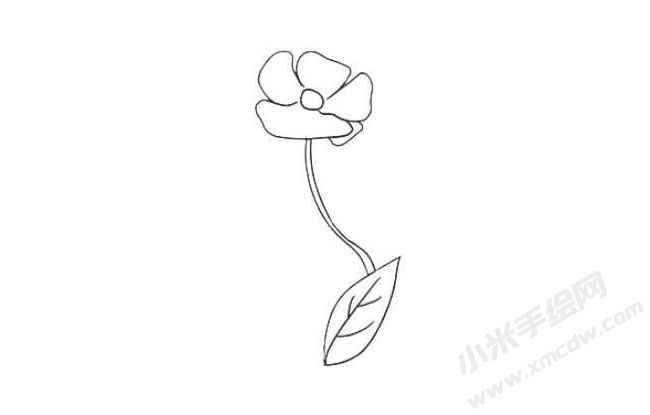 虞美人簡(jiǎn)筆畫法步驟04.jpg