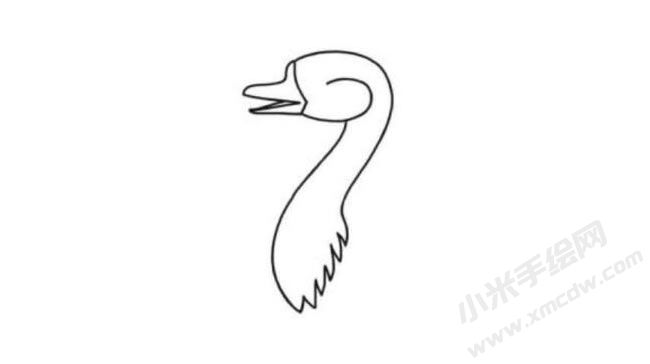 鵝的簡(jiǎn)筆畫繪制步驟圖示02.jpg