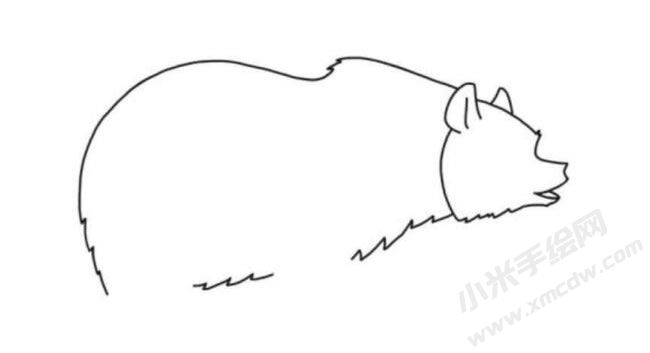 棕熊簡(jiǎn)筆畫(huà)分步繪制圖示03.jpg