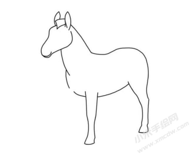 馬的簡(jiǎn)筆畫(huà)分步繪制圖示04.jpg