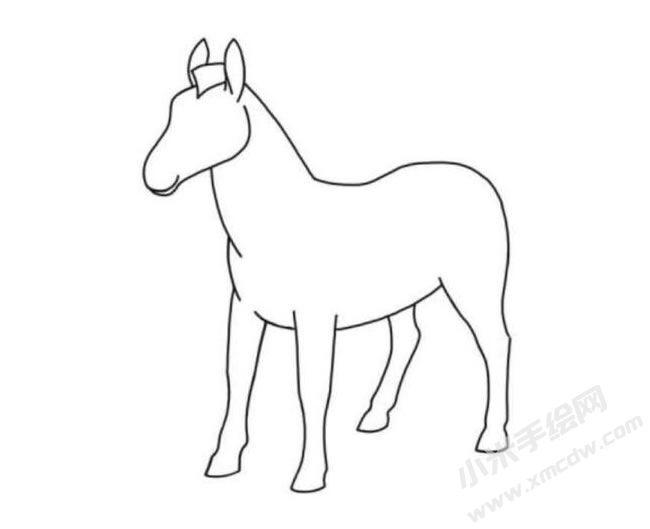 馬的簡(jiǎn)筆畫(huà)分步繪制圖示05.jpg