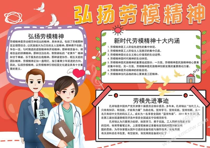 弘揚(yáng)勞模精神手抄報(bào)模板有字版.jpg