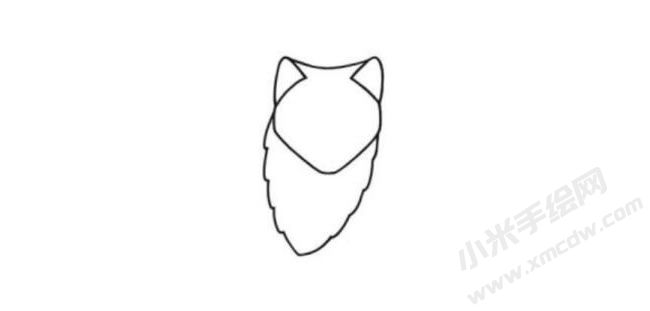 白狐簡(jiǎn)筆畫分步繪制圖示02.jpg