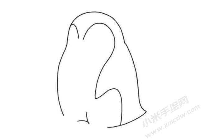 小企鵝簡(jiǎn)筆畫分步繪制圖示03.jpg