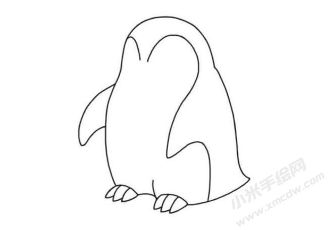 小企鵝簡(jiǎn)筆畫分步繪制圖示05.jpg