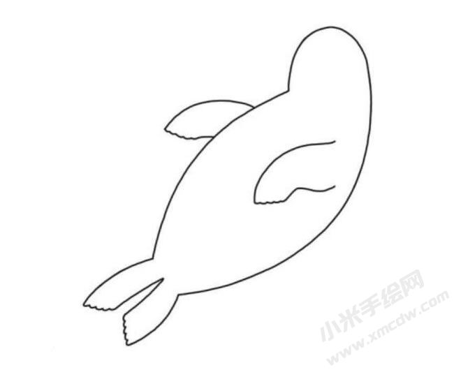 海豹簡筆畫分步繪制圖示04.jpg