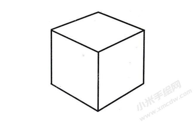 魔方簡(jiǎn)筆畫(huà)分步繪制圖示03.jpg