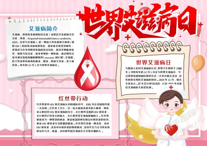 世界艾滋病日小報(bào)模板有字版.jpg