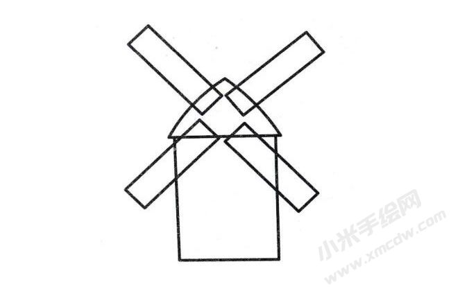 大風(fēng)車簡(jiǎn)筆畫(huà)分步繪制圖示03.jpg