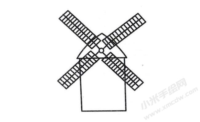 大風(fēng)車簡(jiǎn)筆畫(huà)分步繪制圖示05.jpg