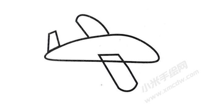 客機(jī)簡(jiǎn)筆畫(huà)分步繪制圖示03.jpg