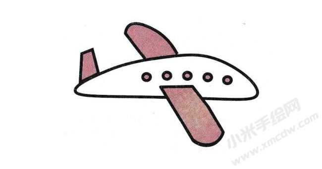 客機(jī)簡(jiǎn)筆畫(huà)分步繪制圖示04.jpg