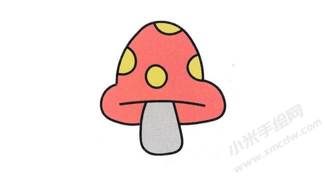 蘑菇簡(jiǎn)筆畫(huà)分步繪制圖示06.jpg