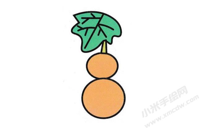 葫蘆簡(jiǎn)筆畫分步繪制圖示06.jpg