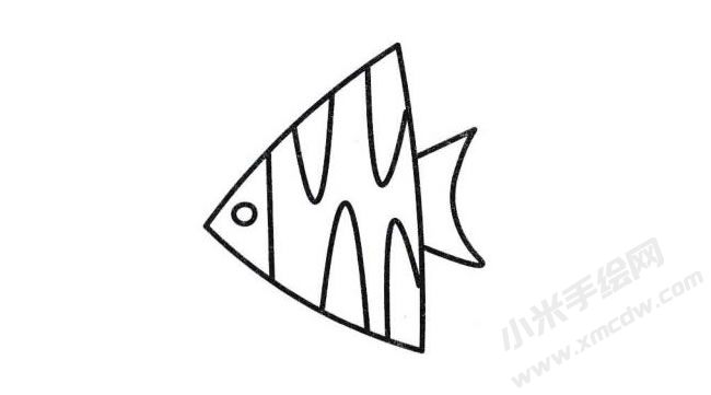 熱帶魚簡筆畫分步繪制圖示05.jpg