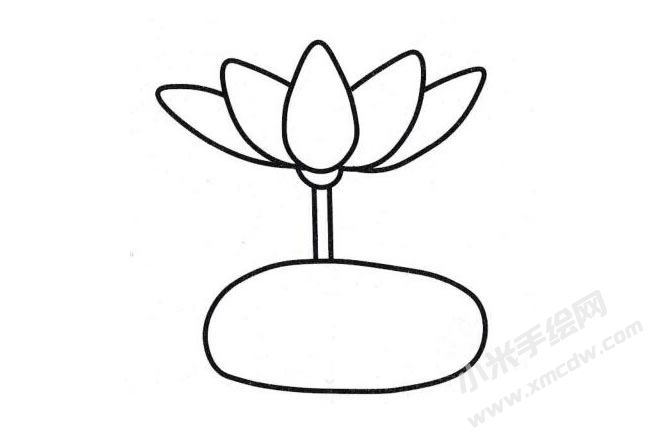 荷花簡(jiǎn)筆畫(huà)分步繪制圖示04.jpg