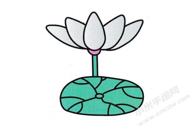 荷花簡(jiǎn)筆畫(huà)分步繪制圖示06.jpg
